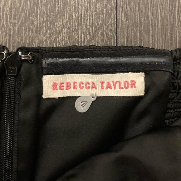 Rebecca Taylor bustier tiered scalloped hem dress - Picture 3 of 3